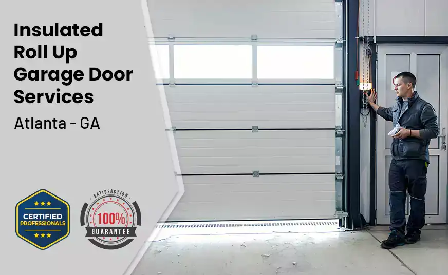 Insulated Roll Up Garage Door Atlanta - GA 
