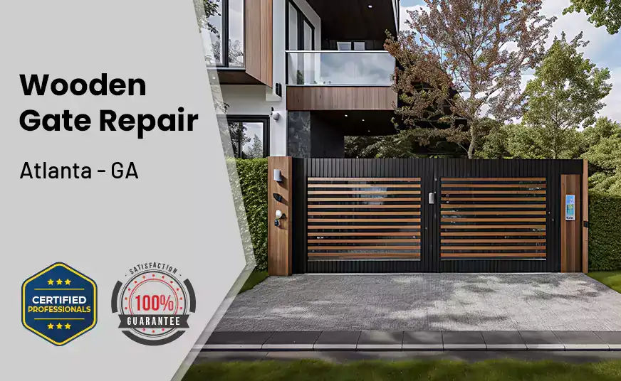 Wooden Gate Repair Atlanta - GA 