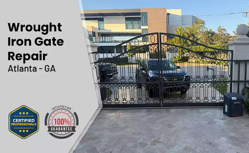  Wrought Iron Gate Repair Atlanta - GA 