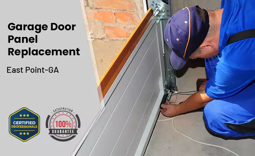 Garage Door Panel Replacement East Point-GA 