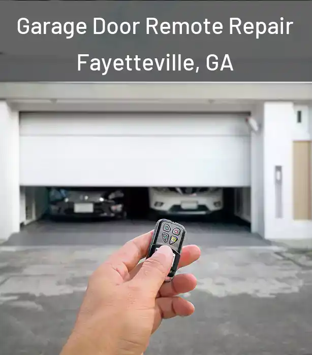  Garage Door Remote Repair Fayetteville, GA