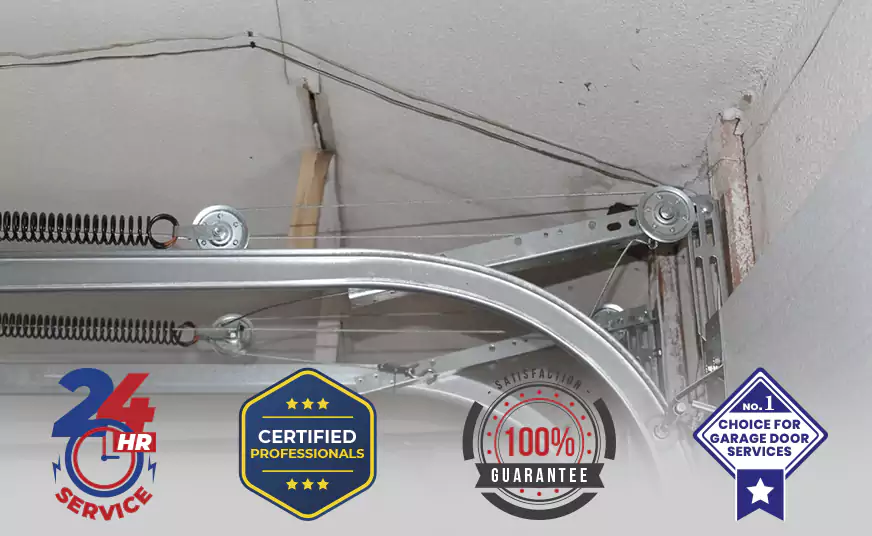 Overhead Garage Door Pulley Cable Replacement in Atlanta, GA