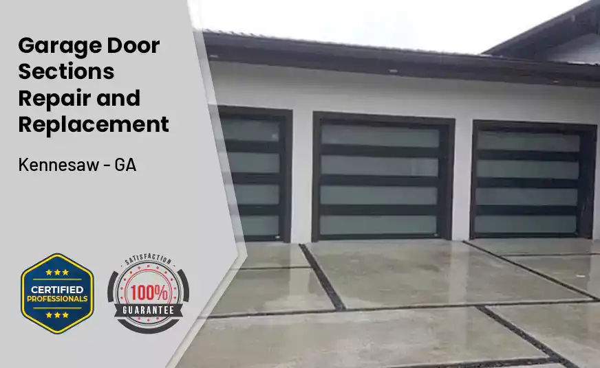 Garage Door Sections Repair and Replacement Kennesaw - GA 