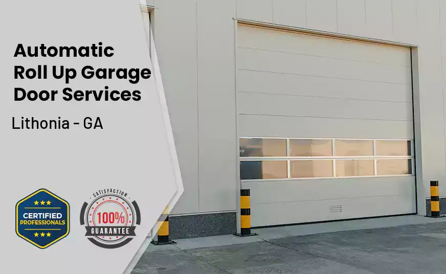 Automatic Roll Up Garage Door Lithonia - GA 