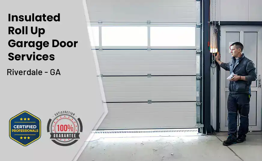 Insulated Roll Up Garage Door Riverdale - GA 